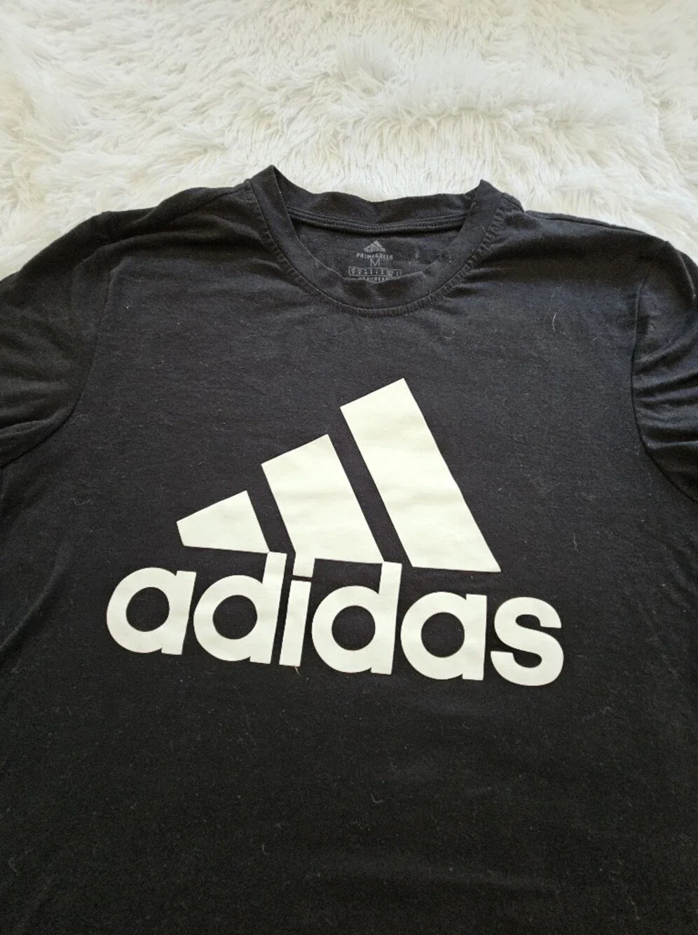 Black Adidas Short Sleeve Tee Size Medium
